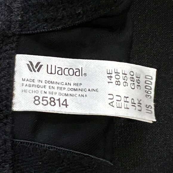 Wacoal Bodysuede Full Figure Seamless Underwire Bra 36DDD - Picture 4 of 5